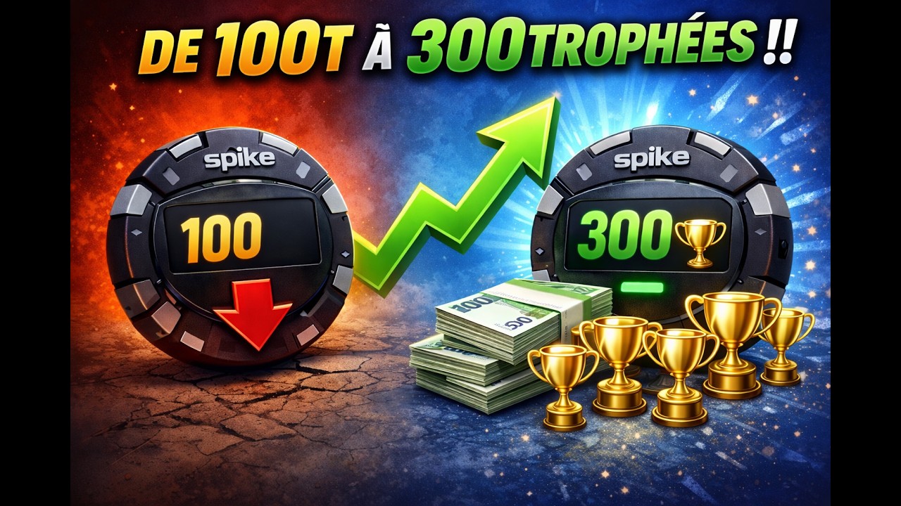 De 100TR à 300TR avec spike partie 1