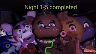 (The Return To Freddy's 2)(Night 1-5 Completed+Secret Mini Games)
