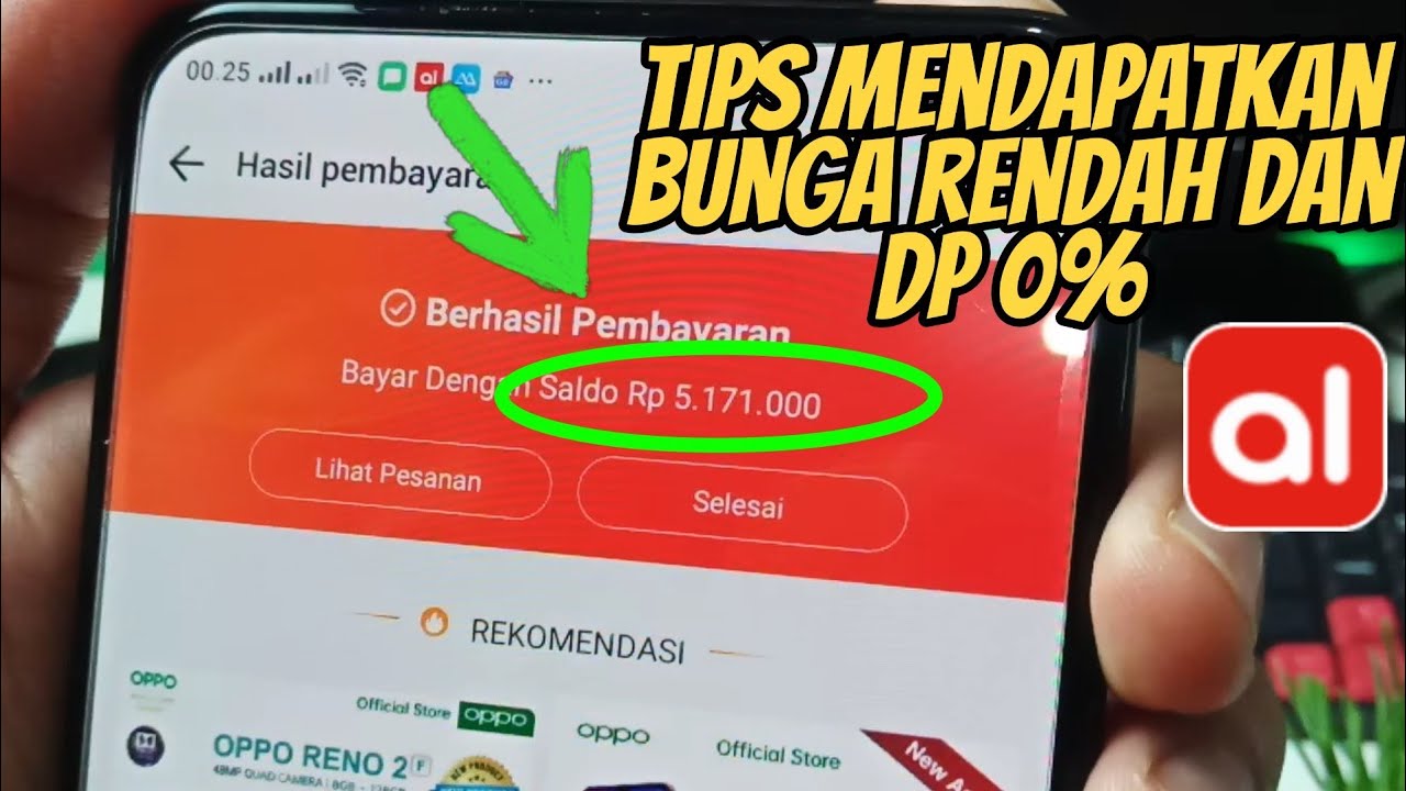Cara kredit hp di akulaku tanpa dp dan bunga rendah YouTube