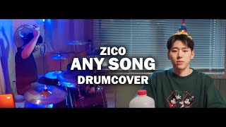 Download Lagu ZICO (지코)  - Any song [DRUM COVER] MP3