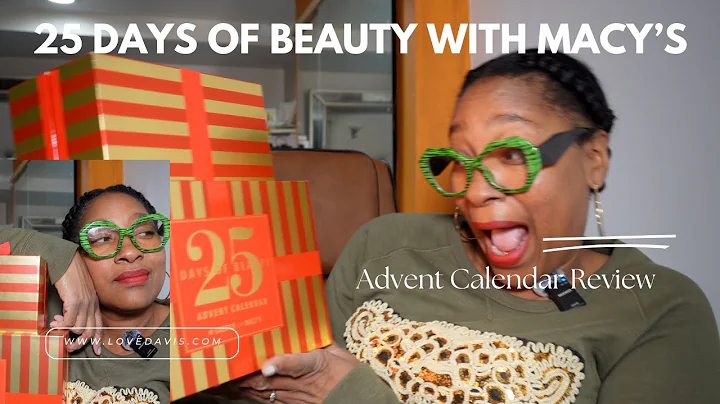 Macys 25 Days of Beauty Advent Calendar Unboxing 2025
