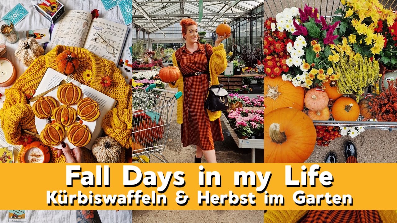 Fall Days in my Life: Kürbiswaffeln & Herbst im Garten // Weekly Vlog 104 | Sabrina Sterntal