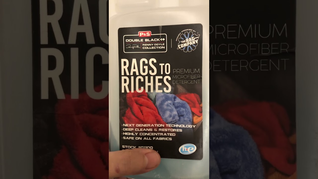 HOW TO WASH AND DRY MICROFIBER TOWELS EASY & SAFE P&S RAGS TO RICHES REVIEW  