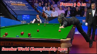 Snooker World Championship Open Ronnie O’Sullivan VS Ali Carter ( Frame 9 & 10 )