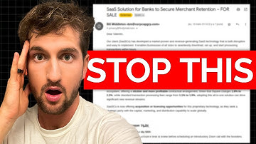 Why Your Cold Emails Suck (and how to easily fix them)