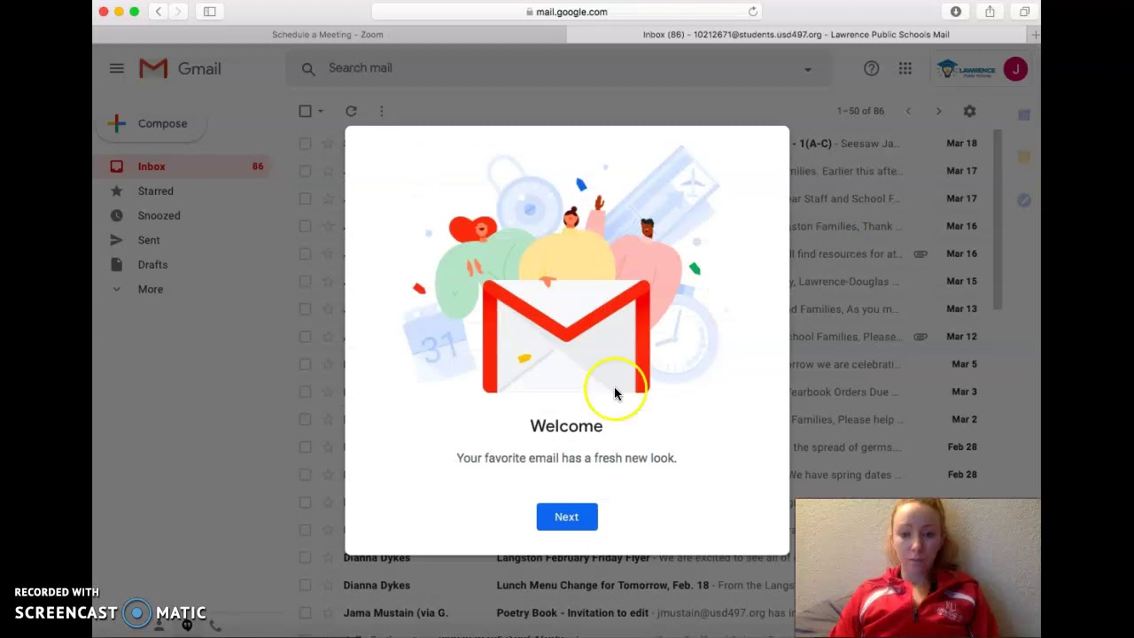 Logging Into Gmail - Computer - YouTube