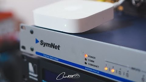 เชื่อมต่อ Symetrix Symnet Express 8x8 Cobra ทั้ง RS232 และ ETHERNET คลิปเดียวจบ(รีวิวเต็มในเพลลิส)