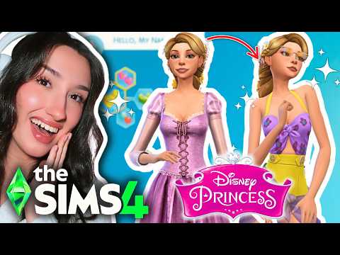 making extra outfits for the Disney Princesses (Speed CAS!)
