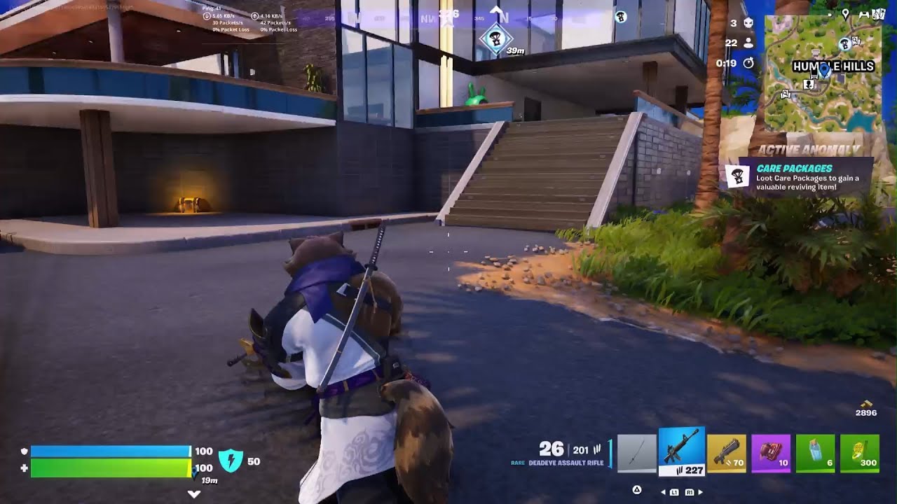 FORTNITE SOLO MATCH C7 S1 - 10TH VICTORY