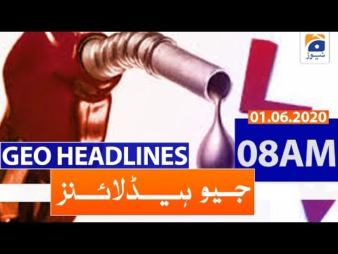 Geo Headlines 08 AM | 1st June 2020