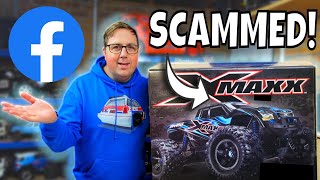 The FACEBOOK SCAM 1000's are falling for! Traxxas XMAXX for $39?