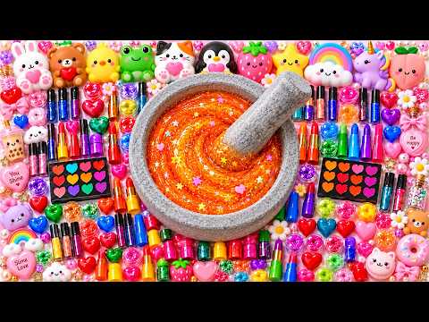 ASMR Slime Compilation For Sleep | 1 hour (No Talking) How to Make Rainbow Cloud Slime 07