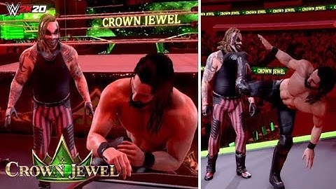WWE 2K20 SIMULATION: Seth Rollins vs The Fiend | Crown Jewel 2019 HIGHLIGHTS