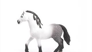 Schleich 13821 – Semental Andaluz, Figura De Caballo Pintada A Mano, Detalles Realistas Para Coleccionistas