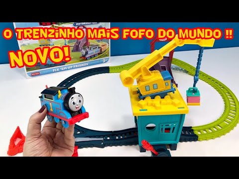 Vídeo: Os trens trackmaster podem andar em trilhos de madeira?