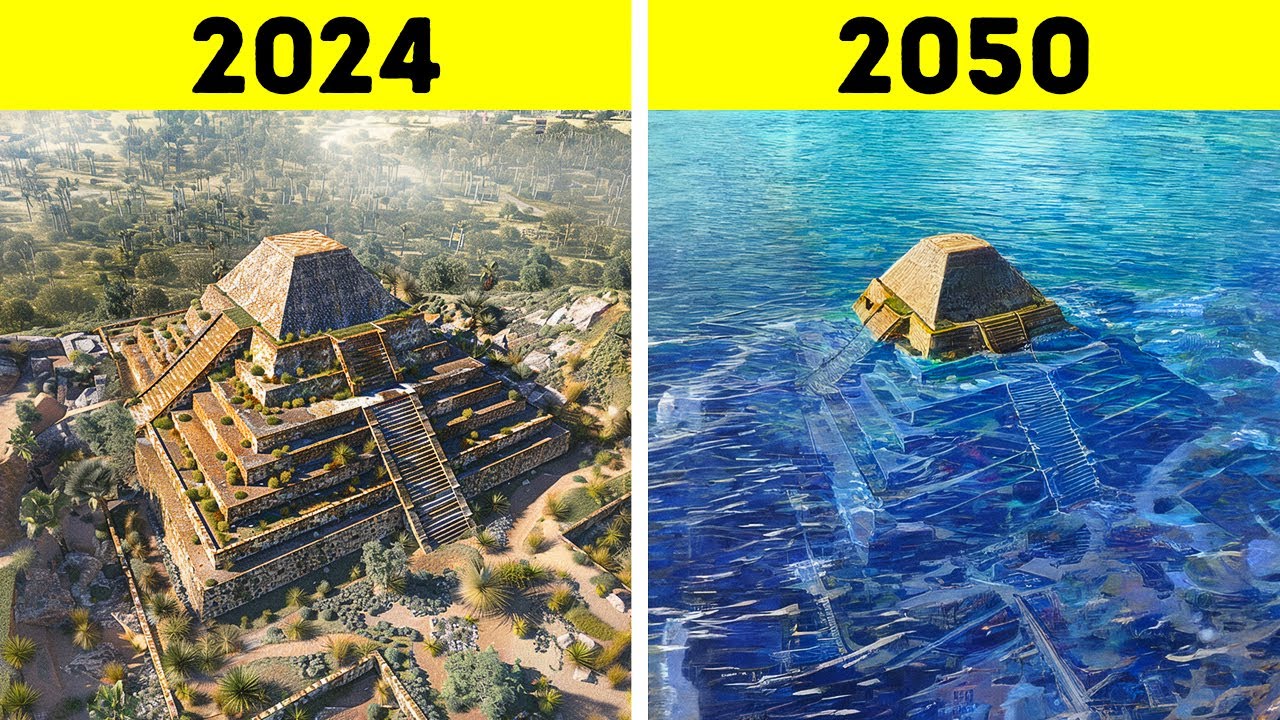 Ciudades que estarán bajo el agua en 2050 - YouTube