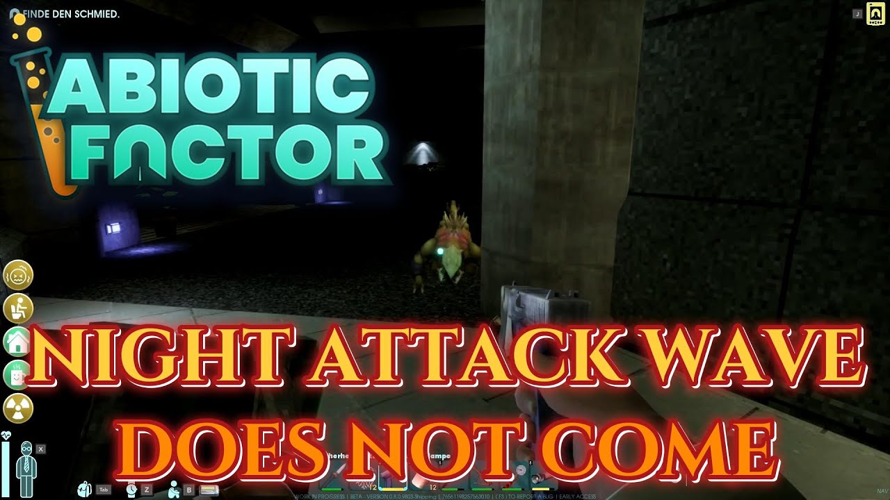 Abiotic Factor - Night Attack Wave / Exor Monk & Peccary - YouTube