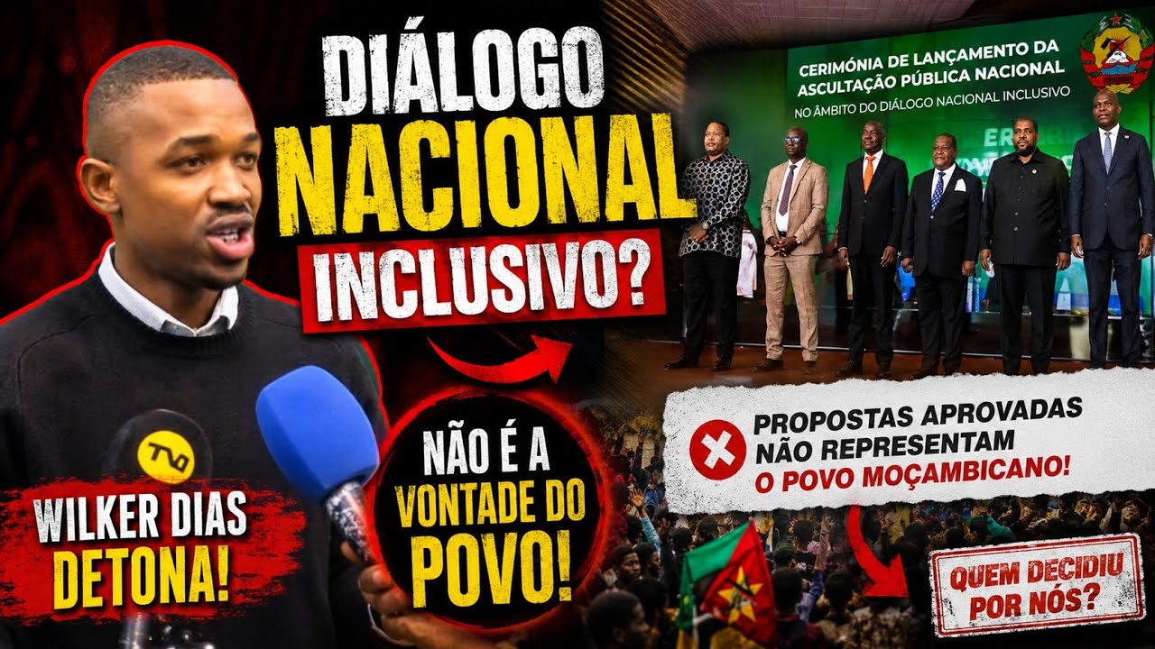DIÁLOGO NACIONAL E INCLUSIVO ESTA A DAR BARULHO EM MOÇAMBIQUE!