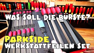 PARKSIDE® Werkstattfeilen-Set 17-teilig mit Tasche