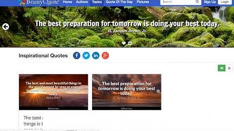 Google Slides Basics - Inspirational Quote Project