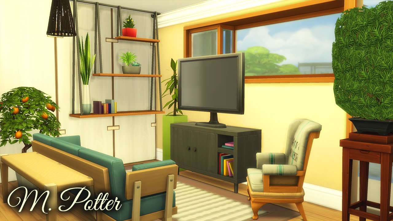 The Sims 4 Eco Lifestyle Pinecrest Apartments 402 Renovation (No CC