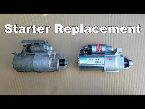 How to Replace A Starter On a Pontiac Trans Am & Chevy Camaro (1995-2002)