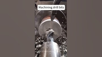 Machining drill bits#cnc  #cncmachine#cncturning#5axis #turningmachines #5axiscnc #tornado #turning