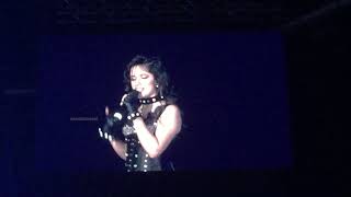 Camila Cabello talking #1 live in Buenos Aires, Argentina at Direct Tv Arena (20/10/18)