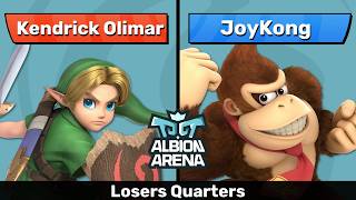 Albion Arena - Top 8 - Losers Quarters - Kendrick Olimar (Young Link) Vs. JoyKong (Donkey Kong)