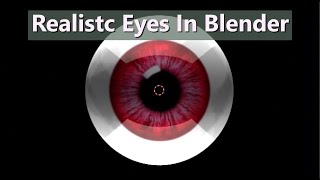 How to make an eye in blender within 5 minutes - Blender 3.3 Tutorial
