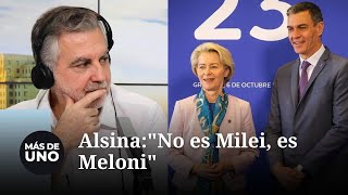 Monólogo de Alsina: 'No es Milei, es Meloni'