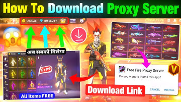 How To Download Proxy Server In Free Fire 💯😱🔥| Free Fire Proxy Server | Proxy Server Free Fire