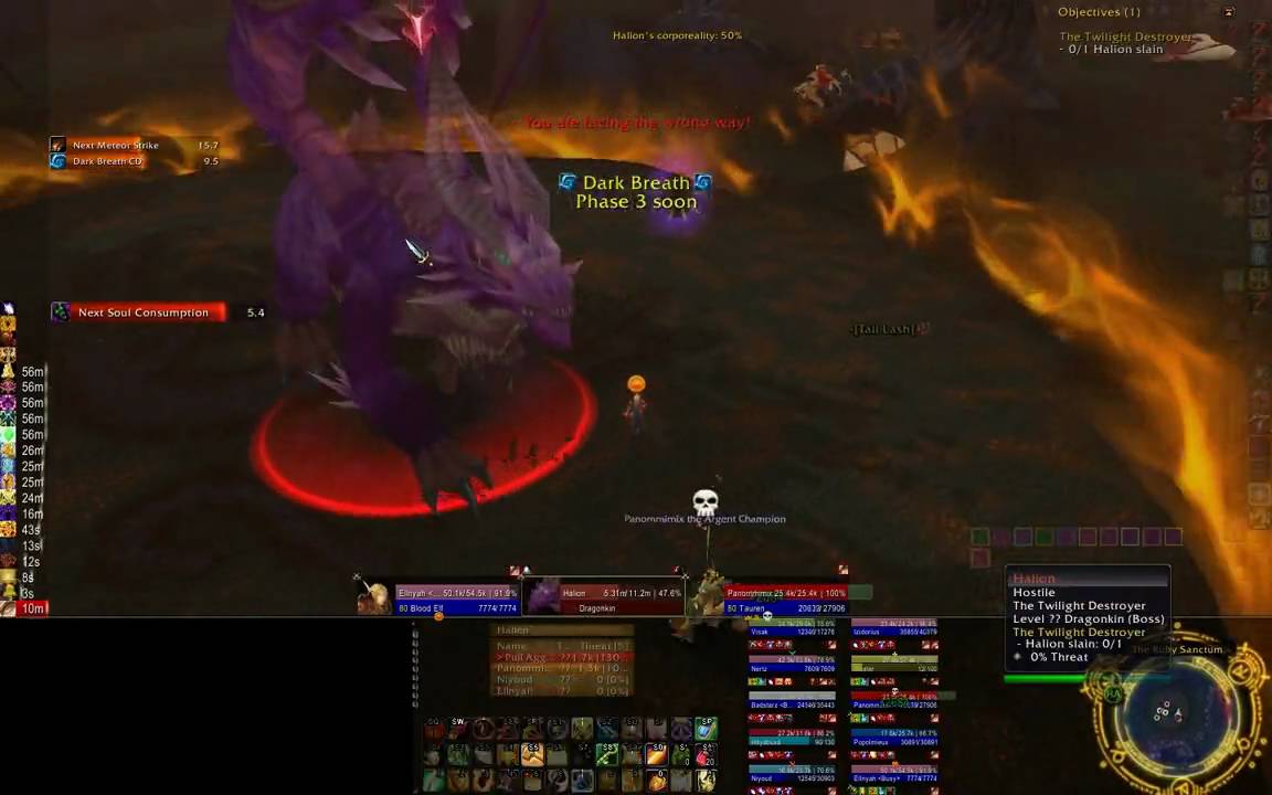 [Raid] Ruby Sanctum (Sanctum rubis) III : Halion - Tank Point of View