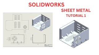 SolidWorks Sheet Metal Tutorial 1: Master Essential Sheet Metal Features