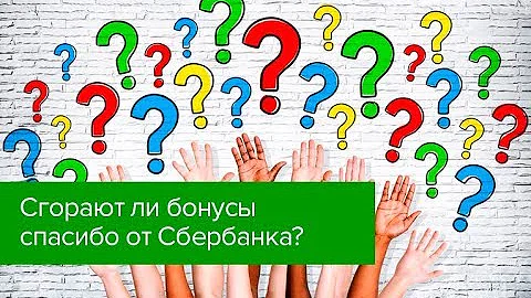 Сгорают ли бонусы СПАСИБО от Сбербанка
