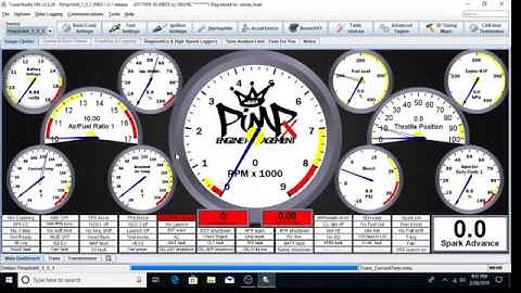 PiMPxshift Powertrain Management 2 - Engine Setup