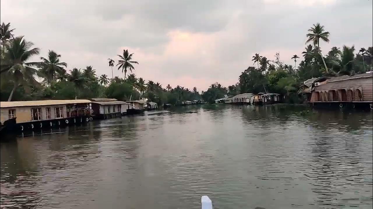 Kumarakom boat ride time lapse YouTube