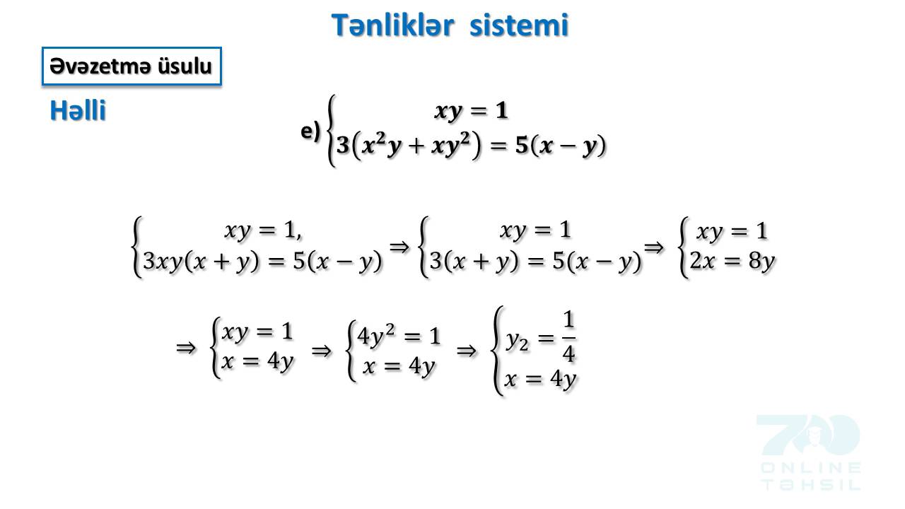 496 İki məchullu xətti tənliklər sistemi