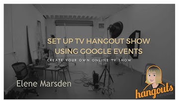 How to Set Up a Google Hangout from a Google Event