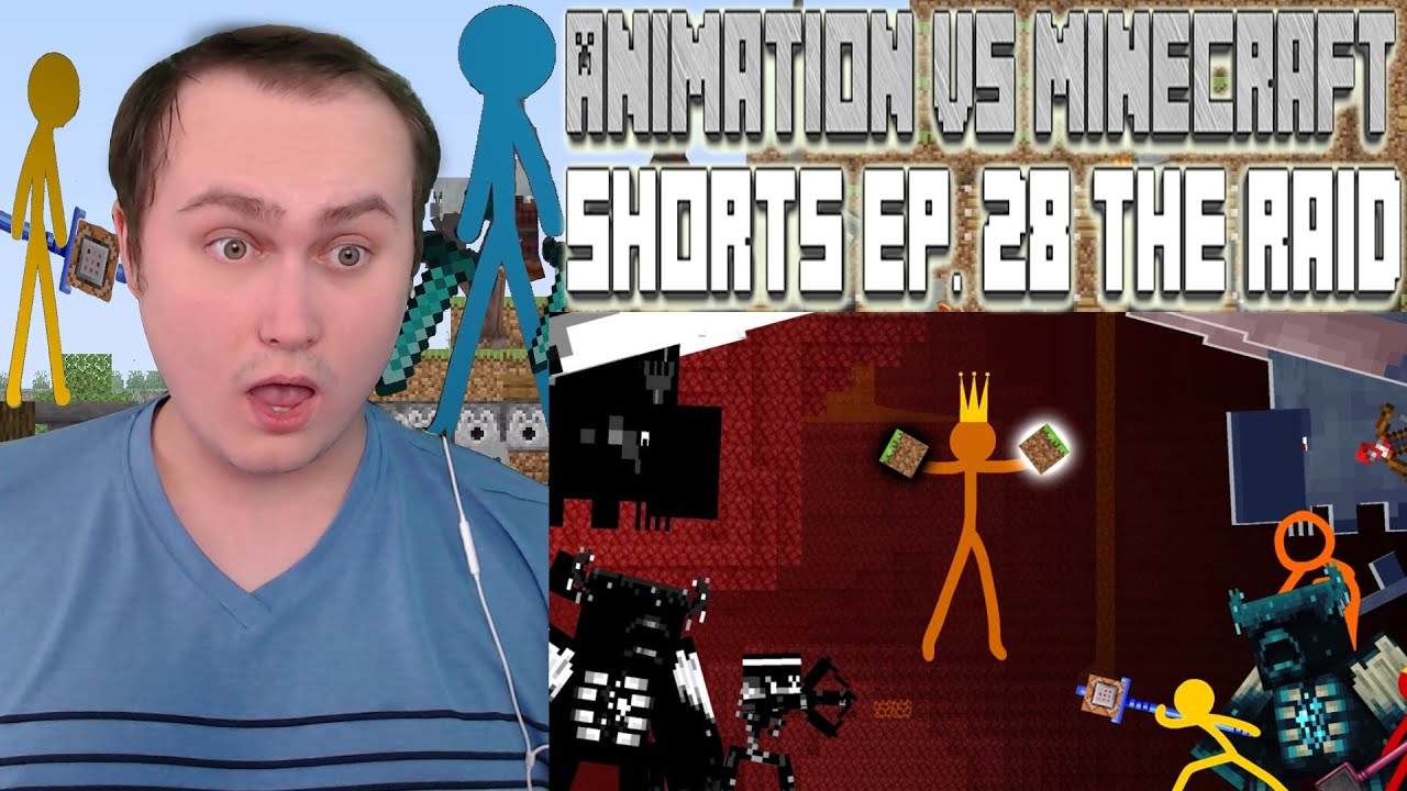 The Raid - Animation vs. Minecraft Shorts Ep. 28 