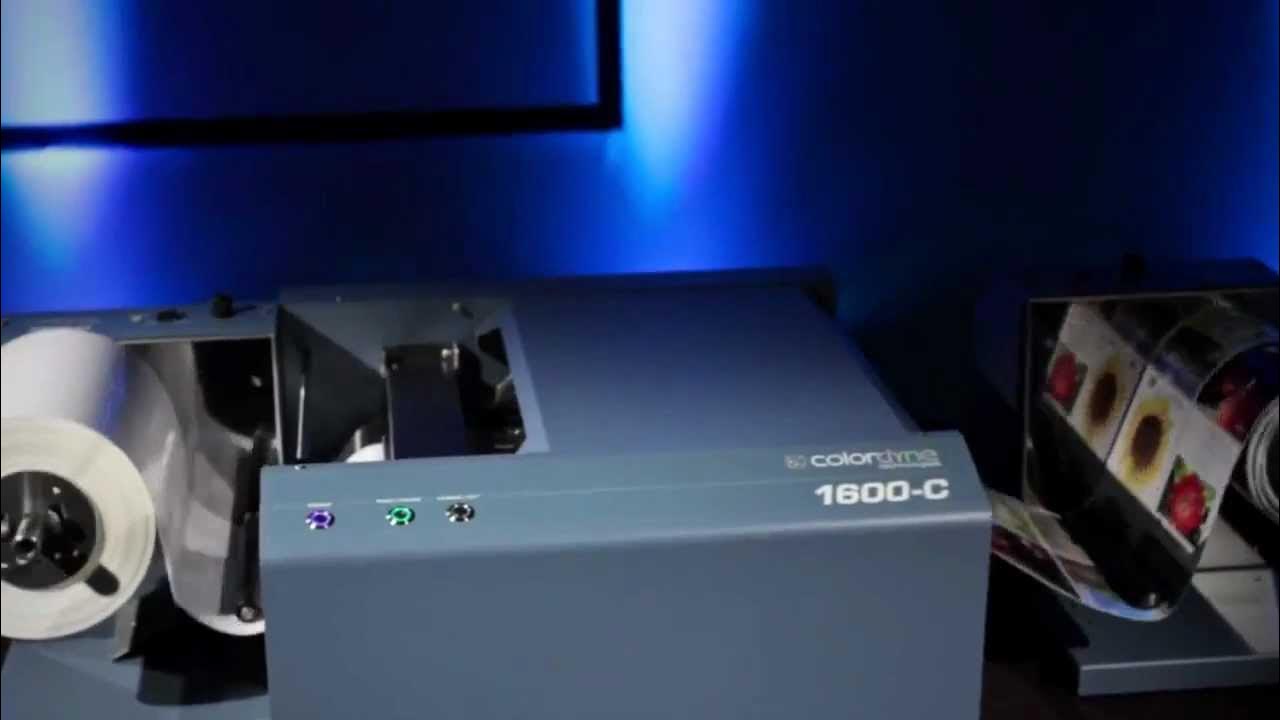 Best High Speed Color Printer Colordyne 1600 C Roll High Speed Color Printer - Colony Papers, Inc