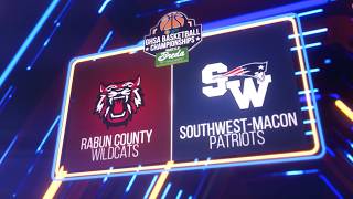 2026 GHSA A-D1 Boys Basketball Championship: Rabun County vs. Southwest-Macon