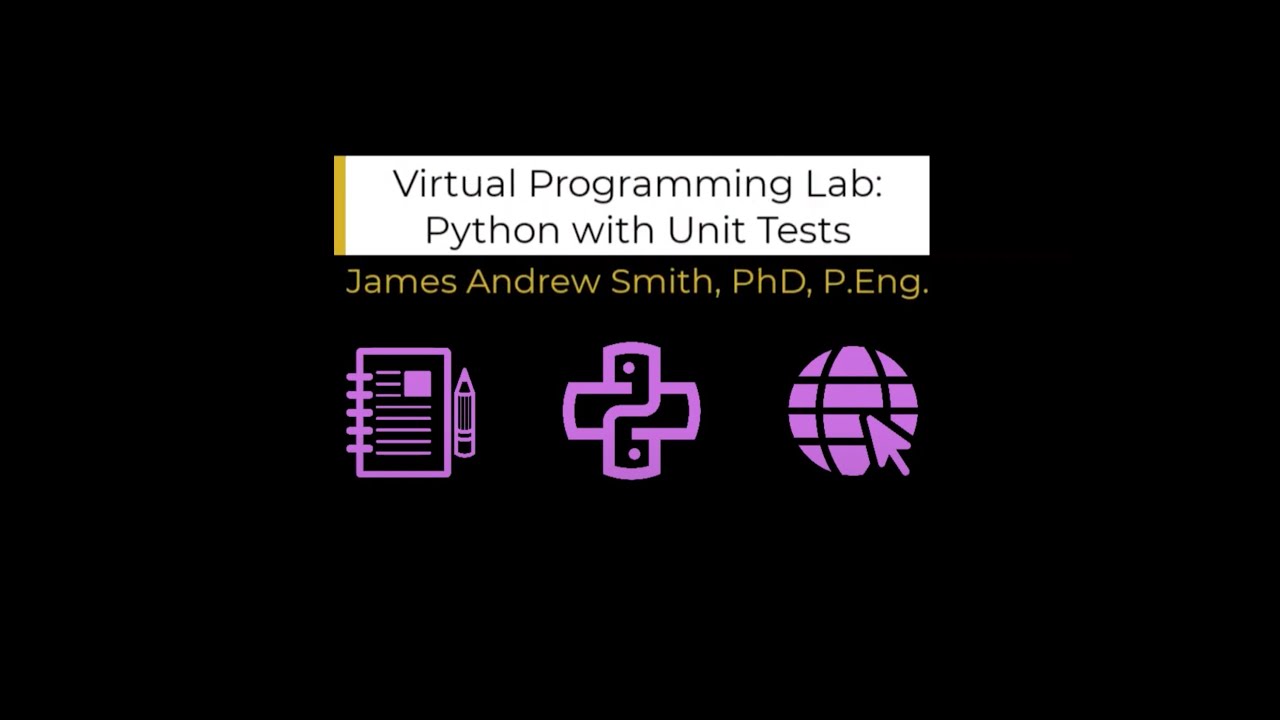 Virtual Programming Lab: Python with Unit Tests - YouTube