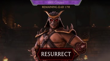 Resurrect Shao Kahn - Mortal Kombat Mobile