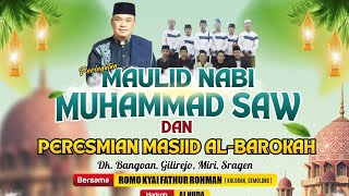 Live Pengajian Akbar Dalam Rangka MAULID NABI MUHAMMAD SAW & PERESMIAN MASJID ALBAROKAH 19 Sept 2025