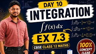 Integration Exercise 7.3 BSEB CBSE | Class 12 Maths | Day 10 Rahul sir