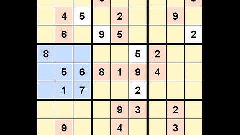 How to Solve Washington Times Sudoku Difficult May 6, 2021