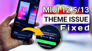 Fix MIUI Theme Not Applying Bug | Theme app Bug On Miui 12.5/Miui 13 | Redmi note 7/8/9/10/11 screenshot 4