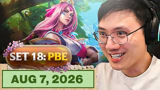 I have decided I'm Gonna Win Bootcamp! | TFT Set 18 PBE