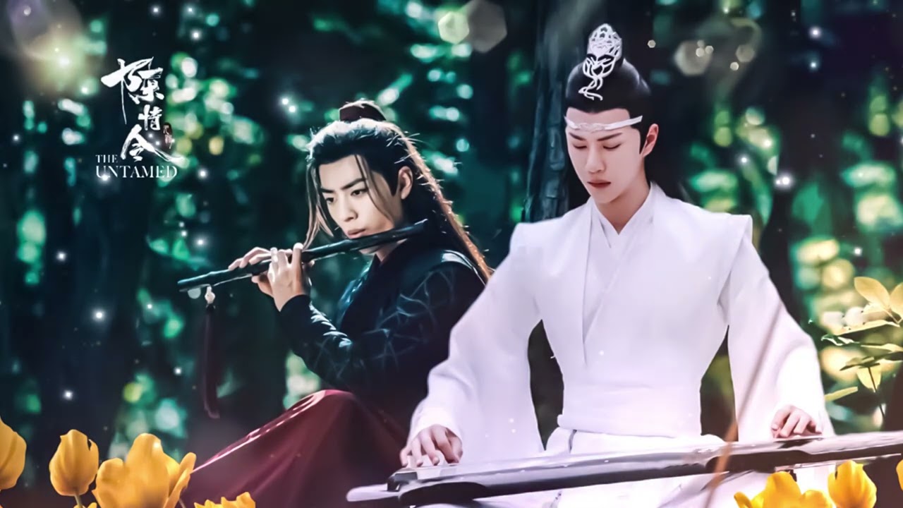 BambooFlute Guqin Relaxing Chinese Music (Wei Wuxian x Lan wangji )